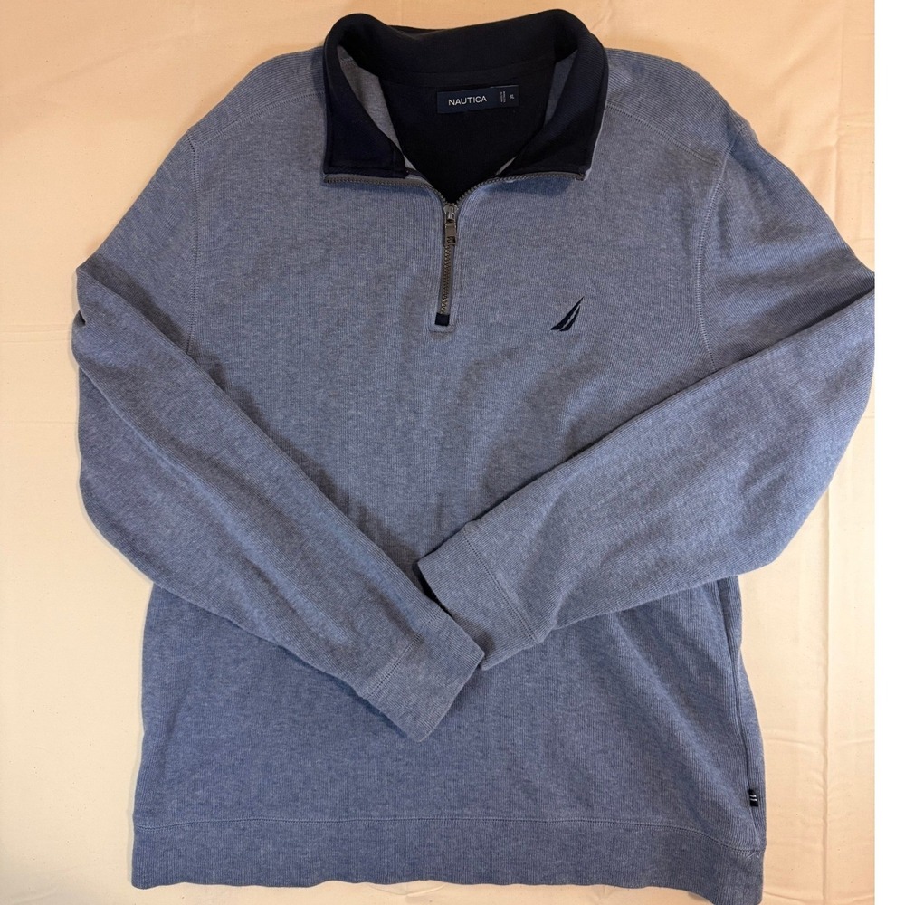 Nautica Mens XL Quarter Zip